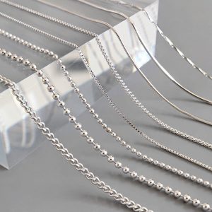 Silver Chains by Meter